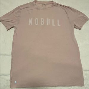 NOBULL t-shirt.  Pink. Large. Lightweight.  Never worn.